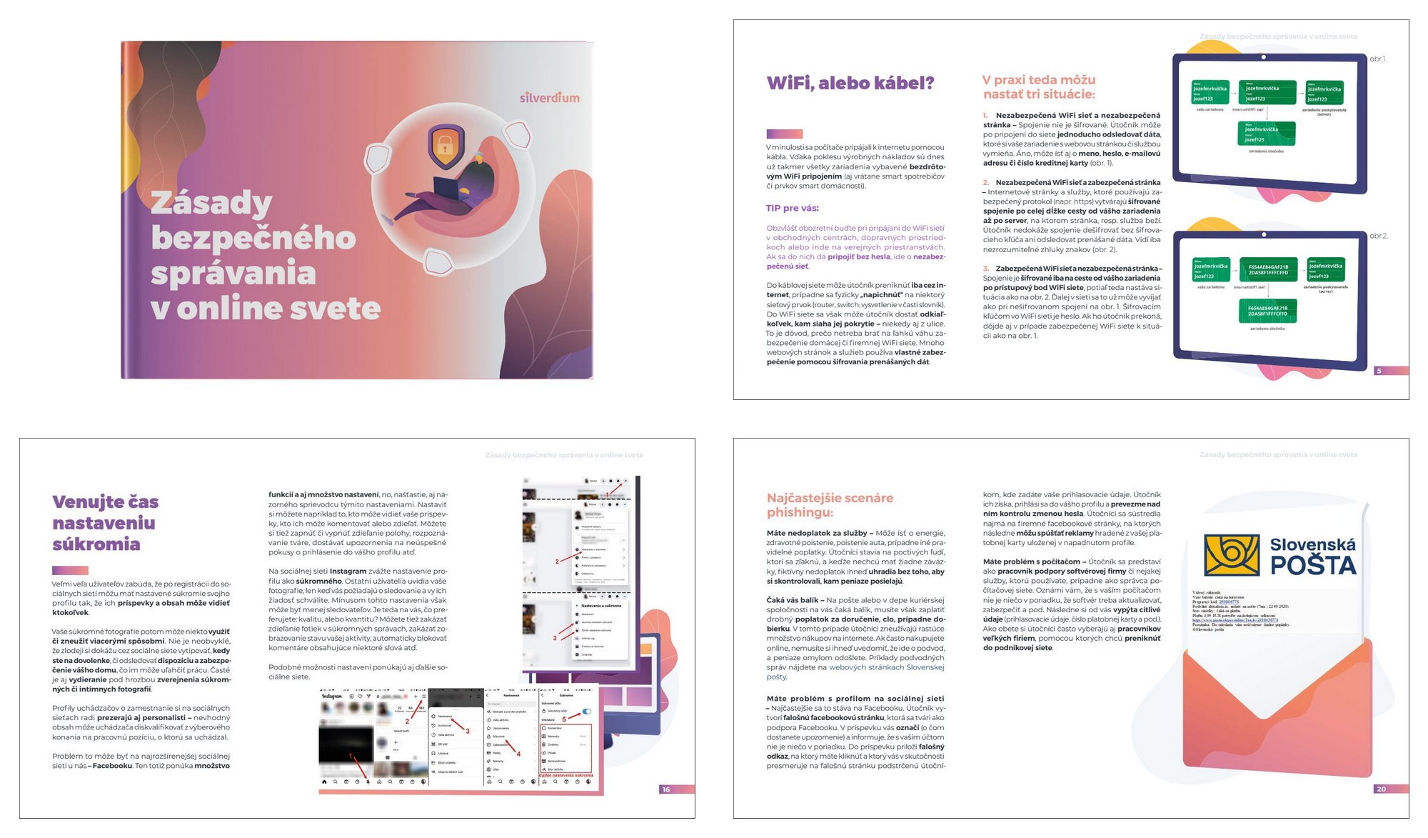 Strategický tech copywriter & obsahový inžinier Michal Toma: E-book Zásady bezpečného správania v online svete pre magazín Silverdium (cieľovka 50+)