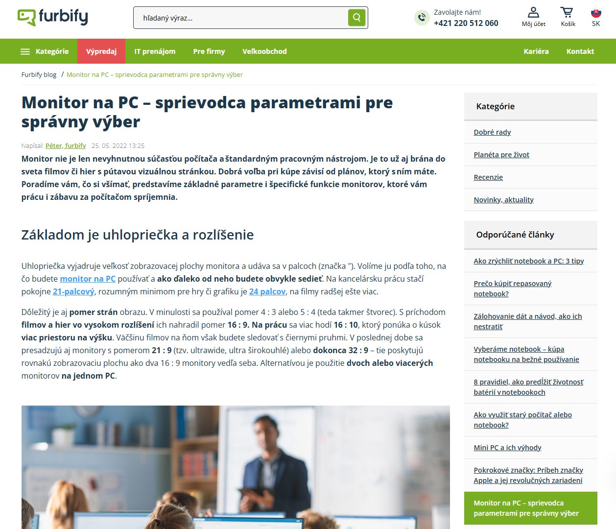 Ukážka copywritingu pre Furbify.sk – copywriting portfólio Michal Toma.