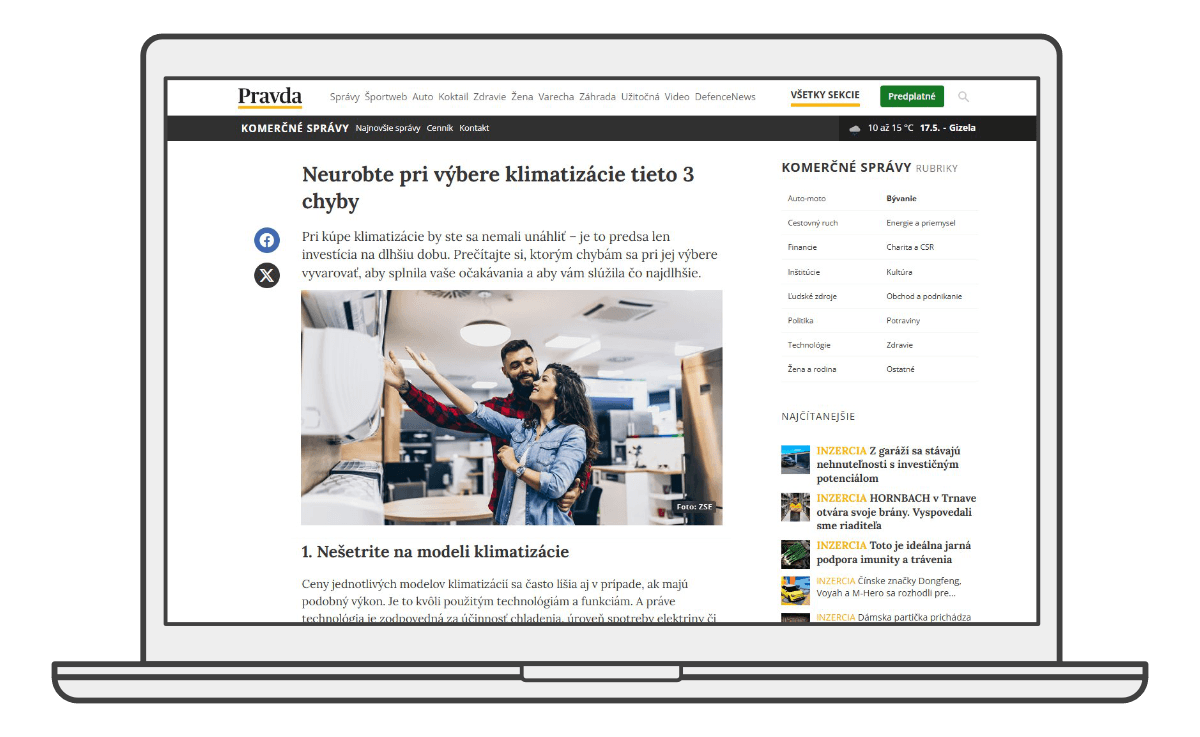 Ukážka copywritingu pre ZSE – copywriting portfólio Michal Toma.